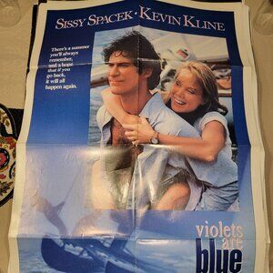 Violets are Blue original movie poster. Kevin Kline Sissy Spacek!